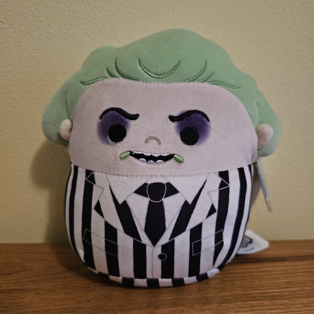 New Squishmallows Beetlejuice‎ Beetle Juice 8" Collectible Stuffed Plush Toy NWT